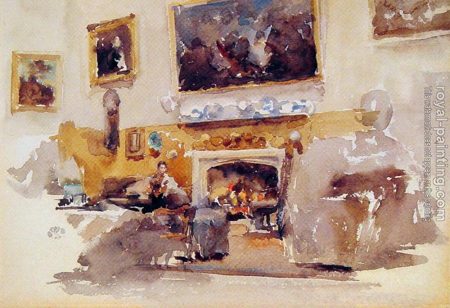 James Abbottb McNeill Whistler : Moreby Hall